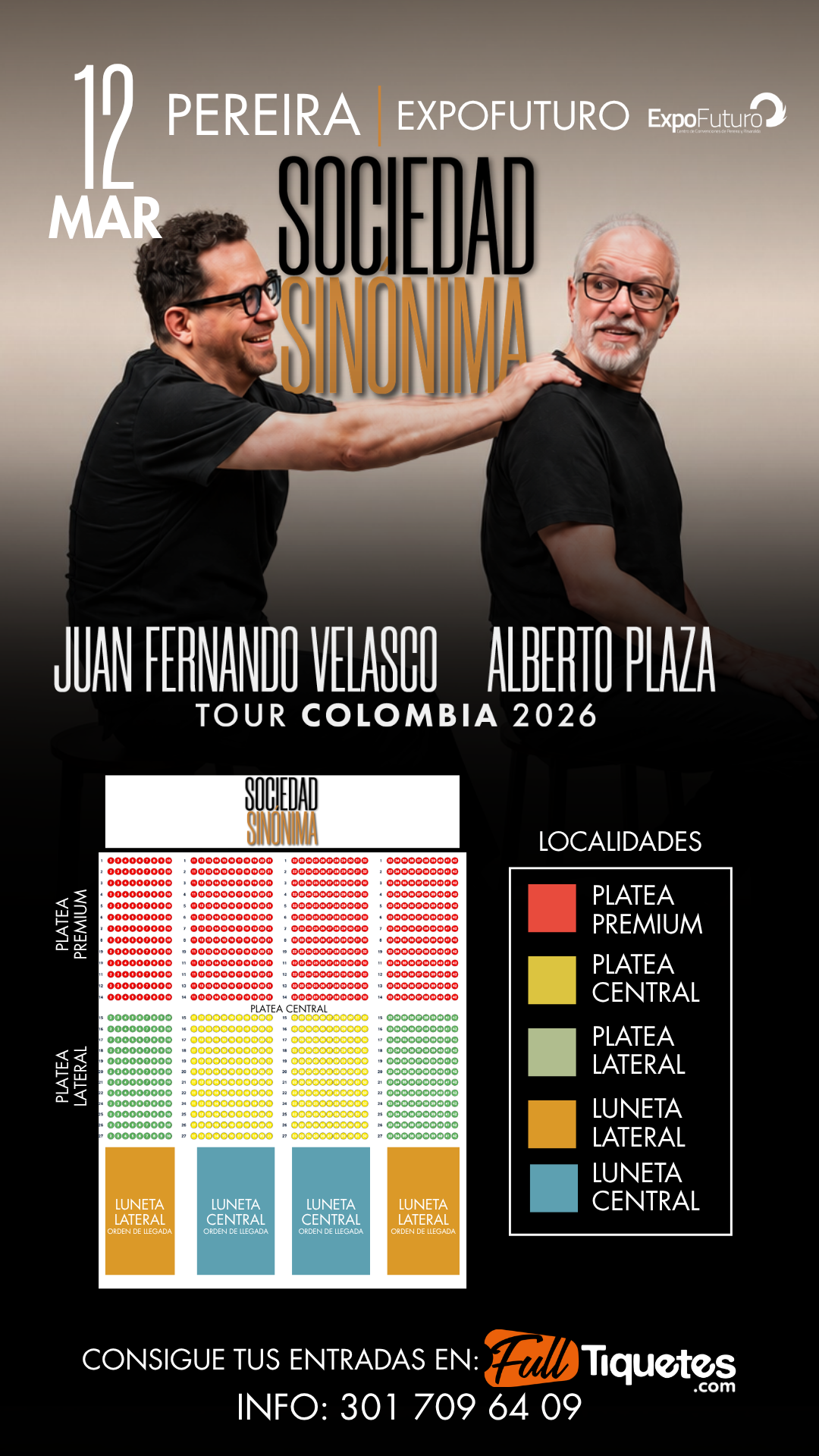 Evento con mapa