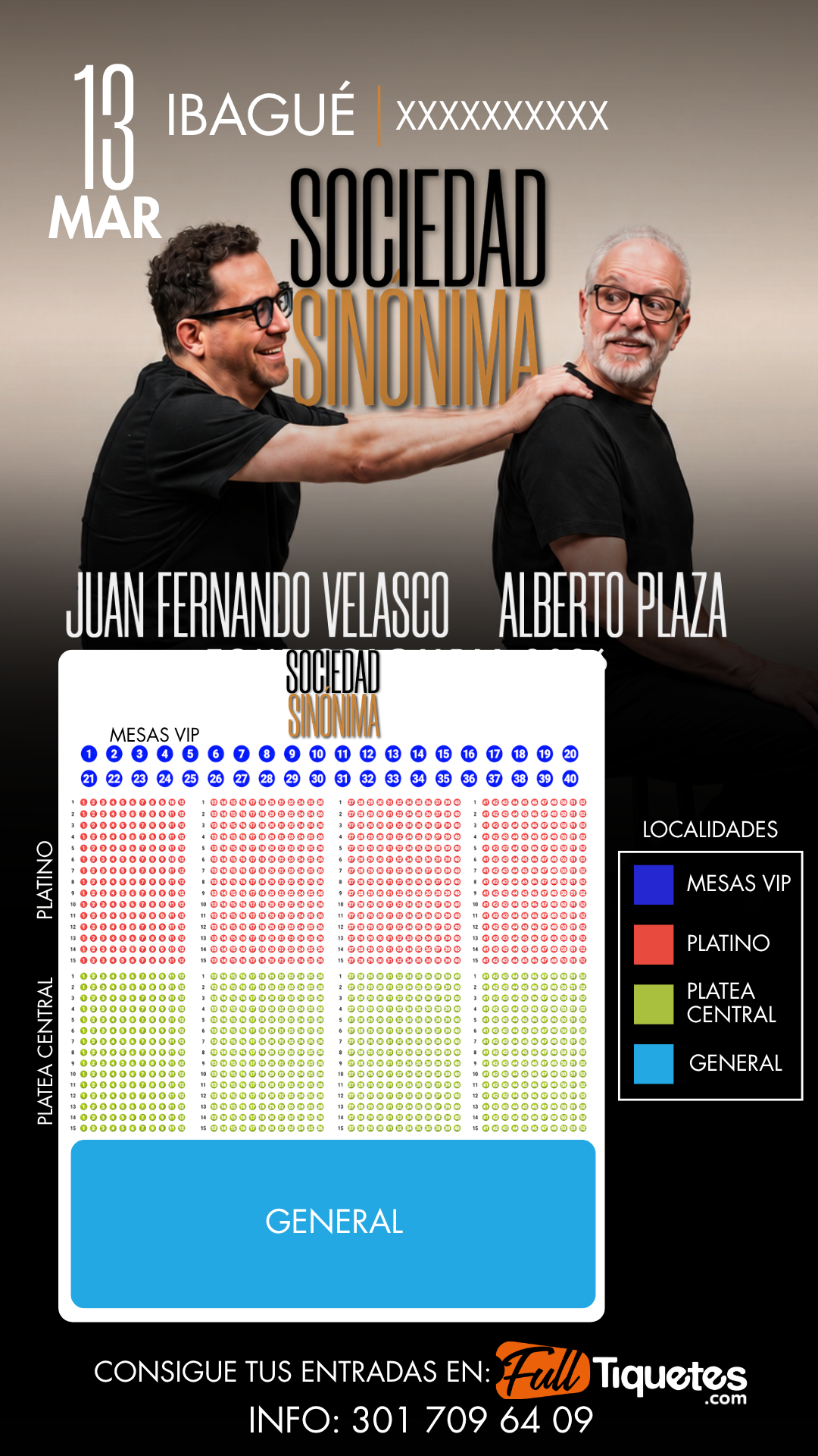 Evento con mapa