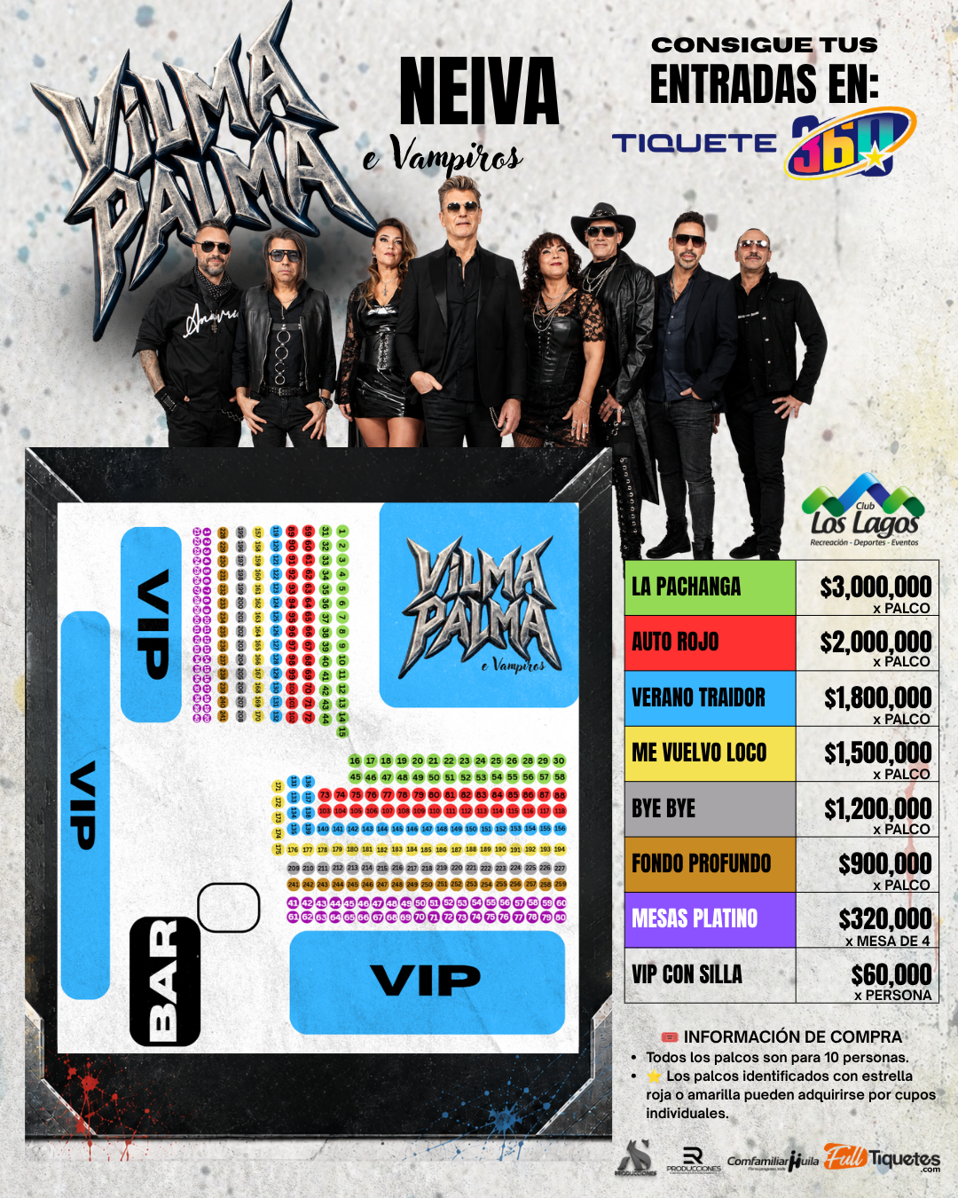 Evento con mapa